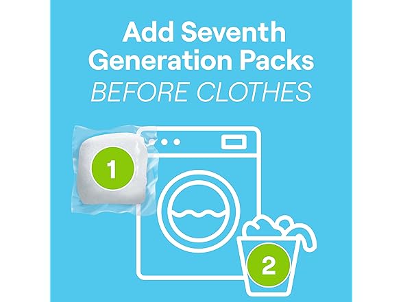 Seventh Generation Detergent, 45ct
