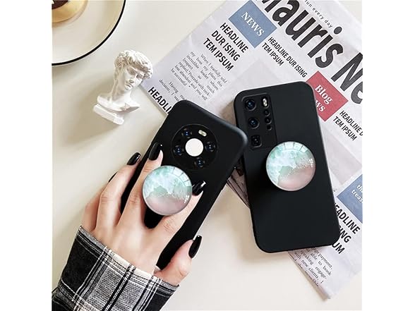 WUYULB Clear Crystal Glitter Collapsible