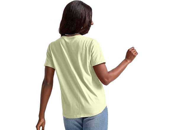 Hanes Women (XS) Originals T-shirt Solar Ice