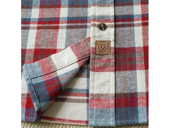 Dubinik Men (L) Flannel Long Sleeve Casual Shirt