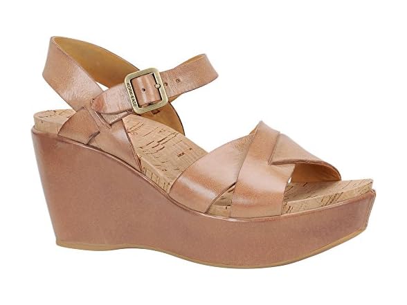 KORK-EASE Women's Ava 2.0 Wedge Leather