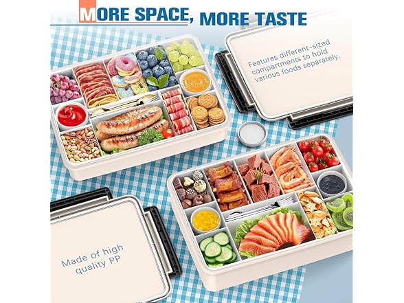 TENDWARE LIFE Tray: Chilled Portable Snackle Box Container