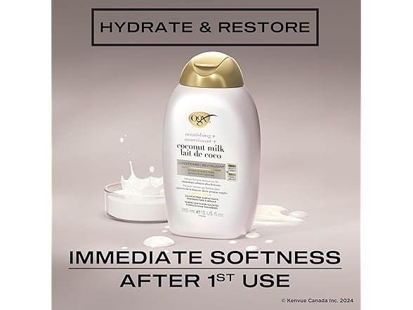 OGX Nourishing Coconut Milk Conditioner 13oz