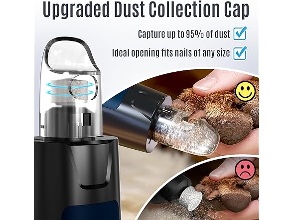 Casfuy B0FCFVCZK9 dog nail grinder