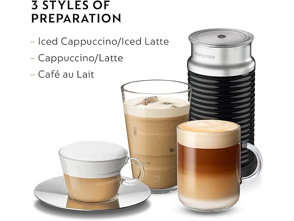 Nespresso Aeroccino 3 Milk Frother (S&D)