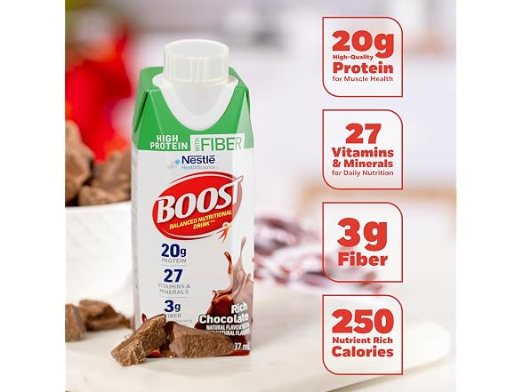 BOOST | High Protein with Fiber 24 pk