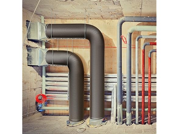 Simple Deluxe 12" Flexible Air Aluminum Duct