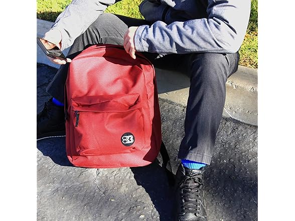 BAZIC School Backpack 17"