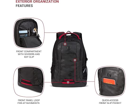 SwissGear Cecil 5505 Laptop Backpack, 18-Inch