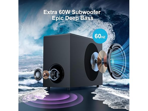 Assistrust W0058 Sound Bar with Subwoofer1