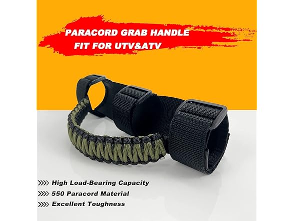 RDFUN RDFUN Roll Bar Grab Handles for UTV&AT