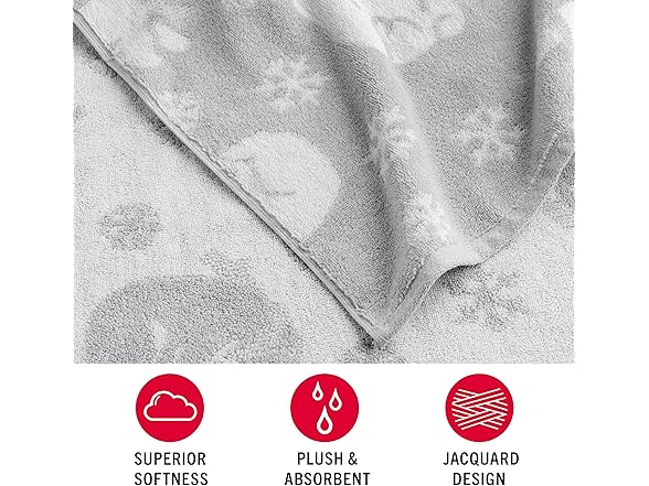 MARTHA STEWART Premium 2pc Hand Towels Set