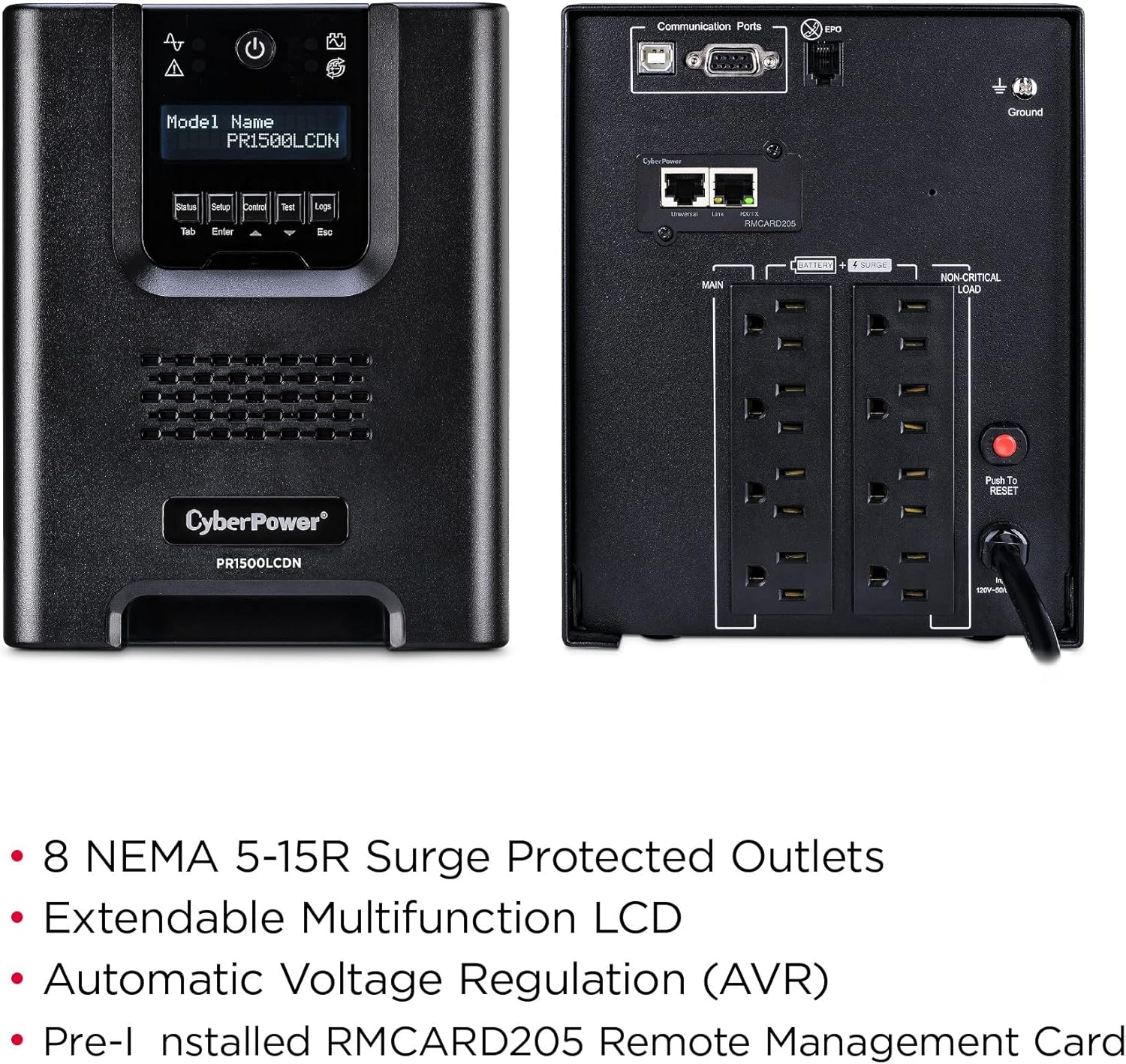 CyberPower PR1500LCDN Sinewave - Gallery 9