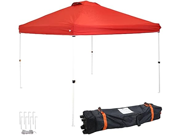 Sunnydaze 12 x 12-Foot Premium Pop-Up Canopy