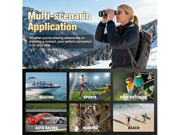 Sogries 12x42 HD Binoculars w/ Tripod