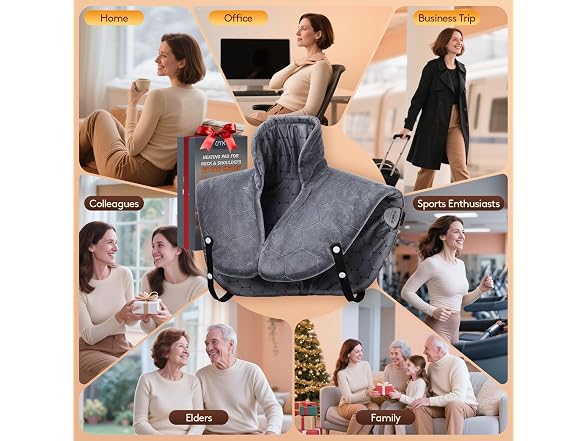 nalax Far Infrared Heating Pad for Neck