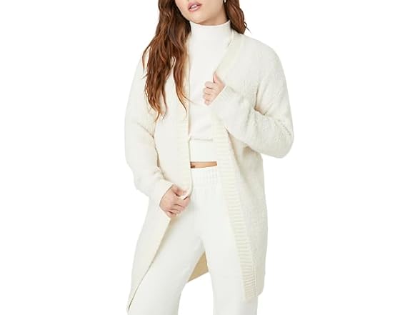 Forever 21 (M) Open-Front Cardigan Sweater
