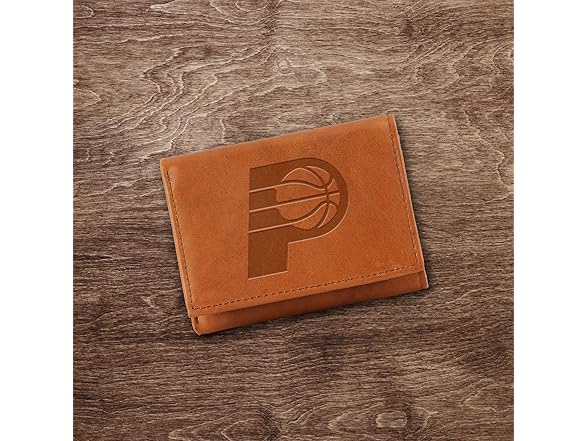 Leafs Leather Wallet Brown 3.25x4.25