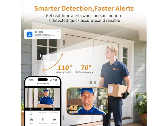 Jivcok 3MP 2K Window Camera