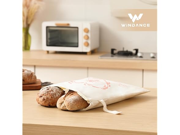 Beeswax Bread Storage Bags