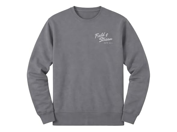 Field & Stream Men Backstrap Crew Sweatshirt