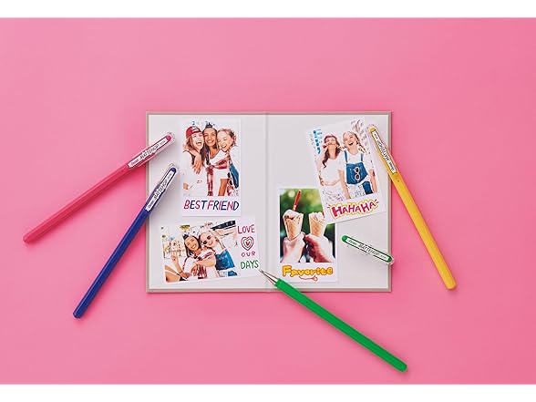 Pentel Matte Hop Sweet Color Ballpoint Pen, 7 Colors