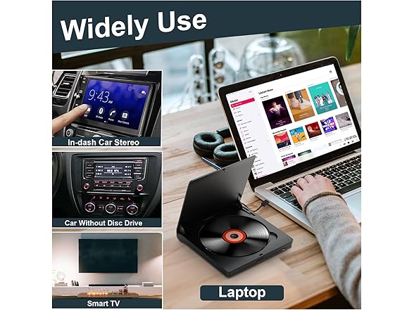 Homlab Cd Player for Car - Gallery 8