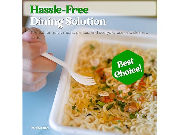 Perfect Stix Wrapped Forks 100ct