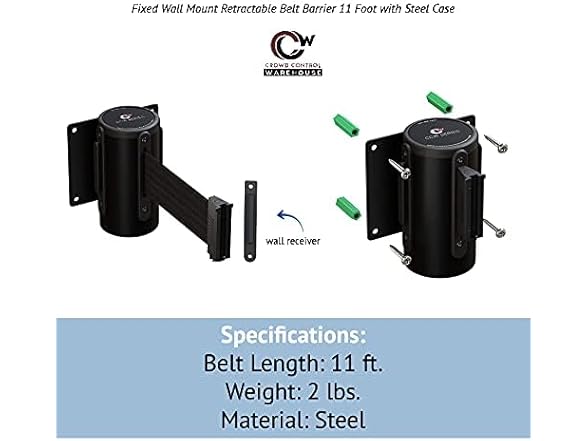 Crowd Control Warehouse - Belt Barrier