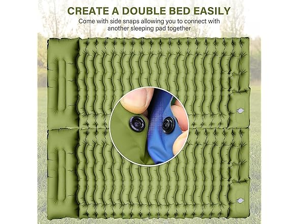 kerrk Camping Sleeping Pad, 5.5" Extra Thick