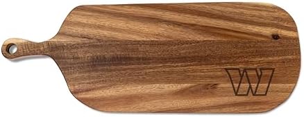 The Memory Company | Licensed NFL Acacia Paddle Serving Board,Washington Commanders