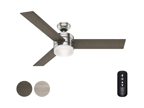 Hunter 54 Inch Contemporary Ceiling Fan