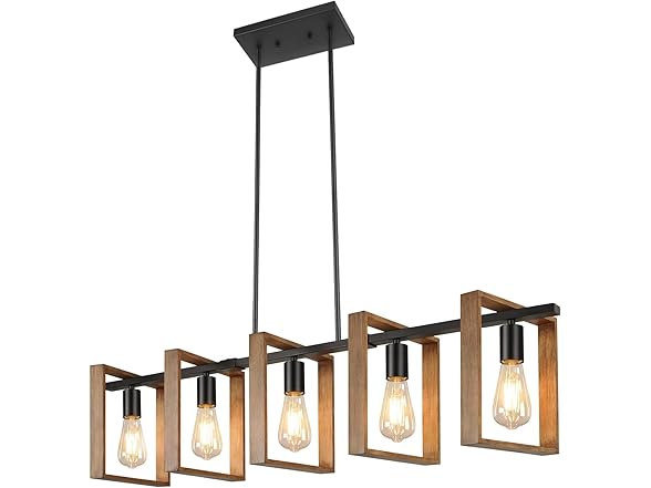 Brightever HX-3667-P5WDBK-1 Kitchen Island Lighting
