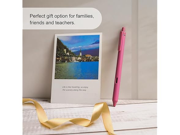 WRITECH Gel Pens Fine Point 8ct (Vacation Set)