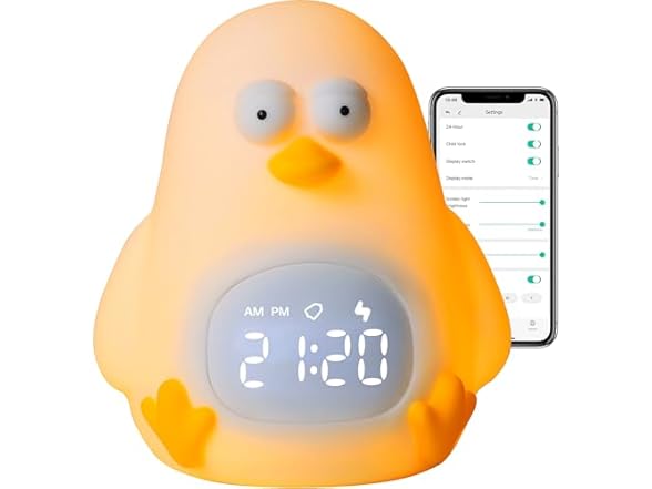 YUN FROG Kids Alarm Clock
