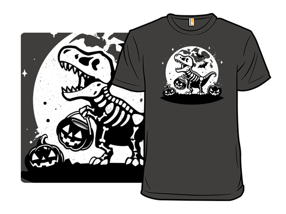 Spooky T-Rex Skeleton