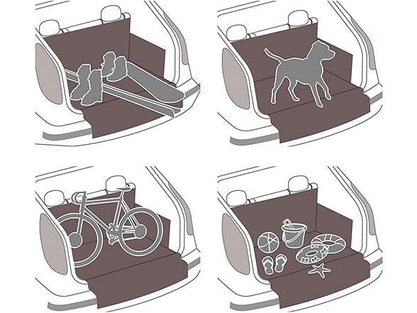 Waterproof Boot Liners Pet Car Seat Covers