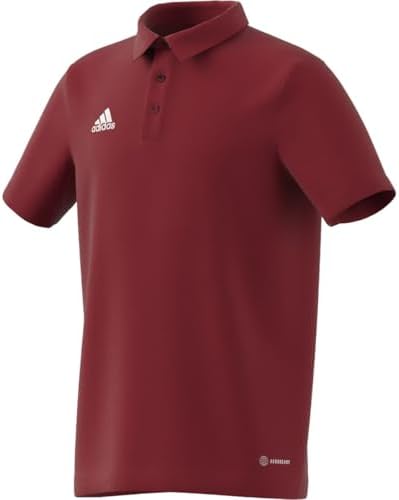 adidas Unisex-Child Entrada 22 Polo Shirt, Team Power Red, Small