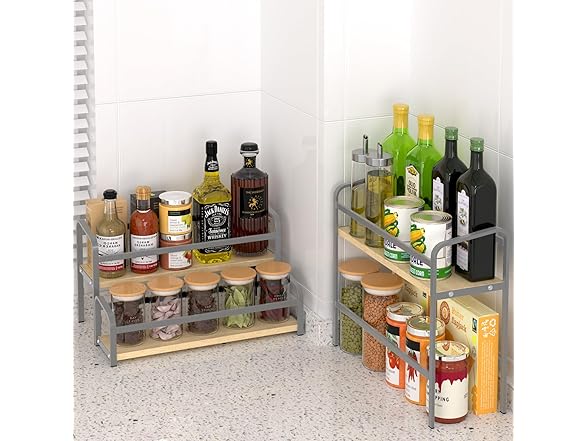 IYEBAU Coffee Syrup Rack,12 Bottle Capacity