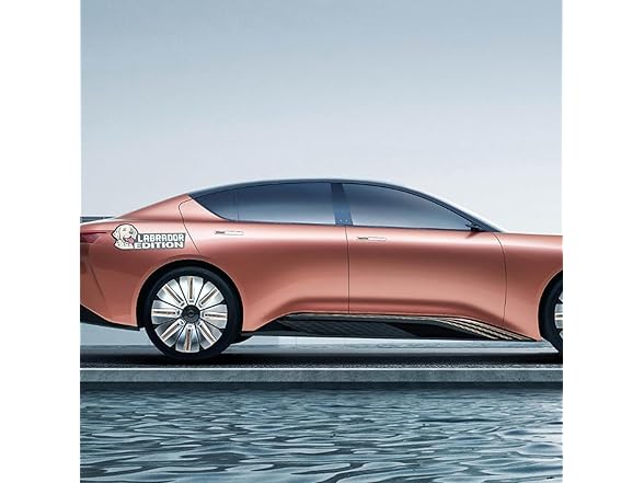 Dog Edition Car Badge Labrador 3D