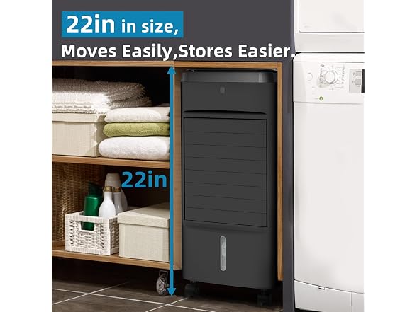 NOMEY JDAC66R 3-IN-1 Portable Air Conditioners