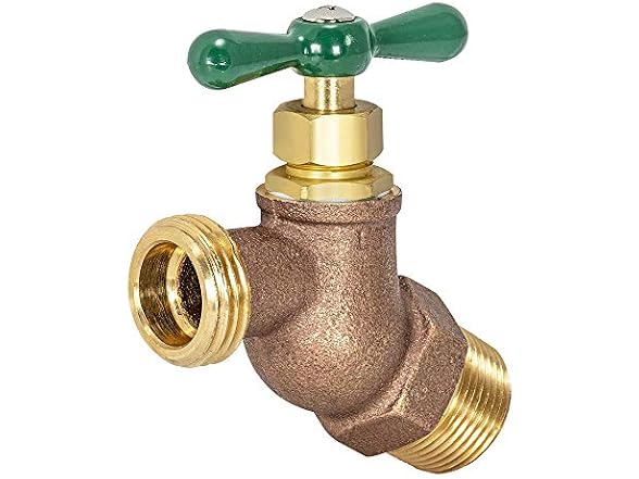 Eastman Heavy-Pattern Male No-Kink Hose Bibb Valve