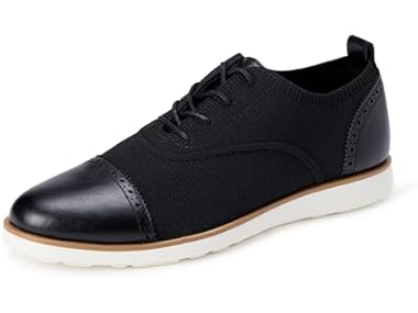 $14.99, Was $33.90, 55% Off! Amazon Essentials Men's Oxford Dress Sneakers dealfomo