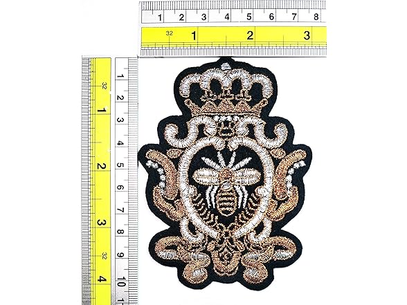 Brown Crown Imperial King Queen Patch