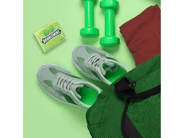 10PK WRIGLEY'S DOUBLEMINT Mint Gum Chewing Gum