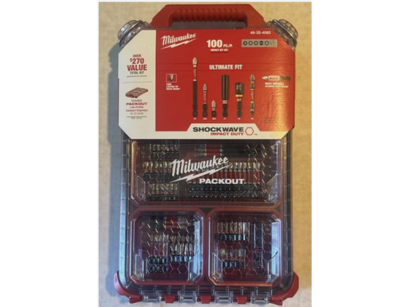 Milwaukee 48-32-4082 SHOCKWAVE Packout Driver Bit Set