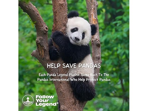 Follow Your Legend Bobby The Panda Plush