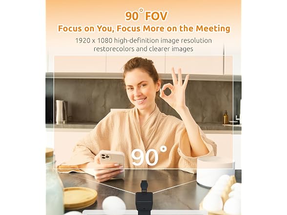 TOUCAN 1080P Webcam for PC