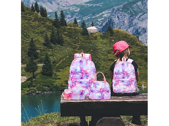 3 Piece School Backpack for kids