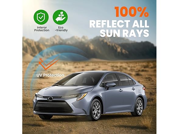 Toyota Corolla Windshield Sun Shade
